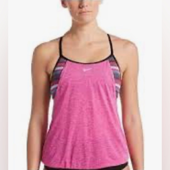 NWOT NIKE Tankini sports bra tank top size women’s XXL - Picture 1 of 10